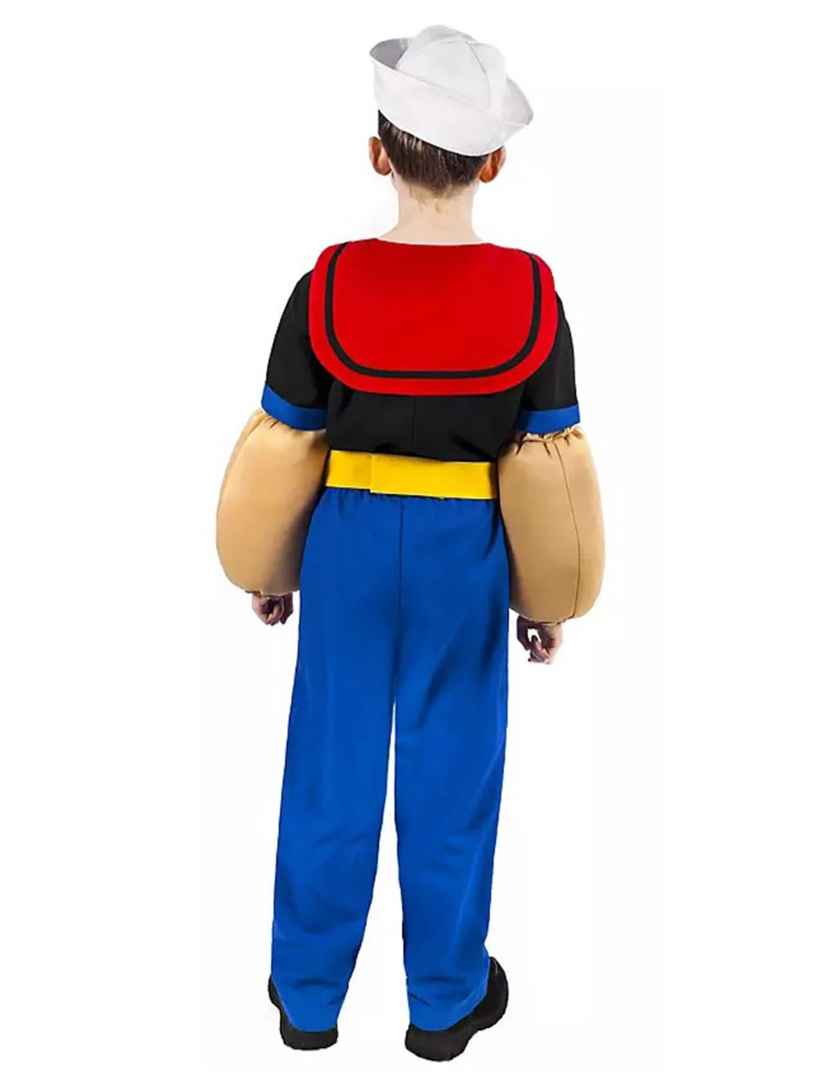 Vista trasera del disfraz Popeye™ para niño