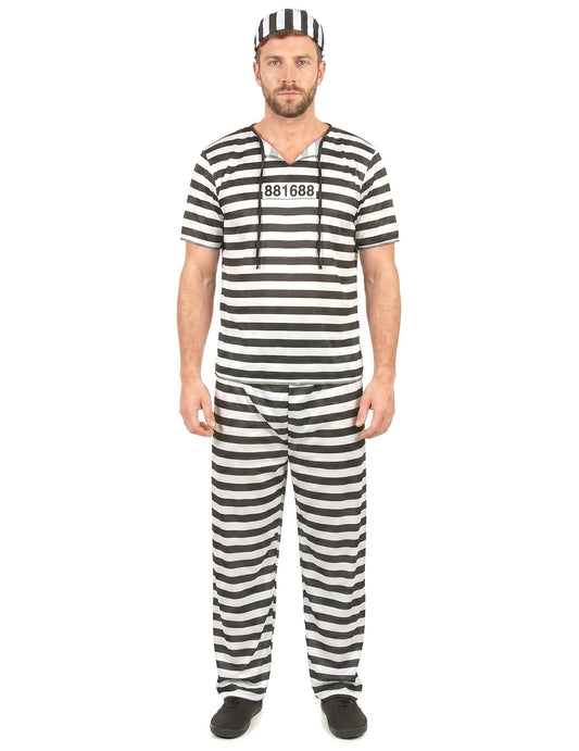 Disfraz de preso para hombre