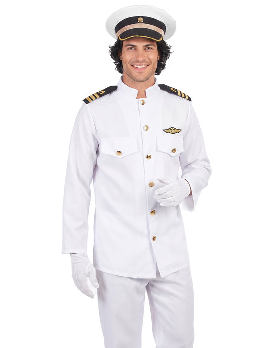 Disfraz de oficial de la marina para hombre