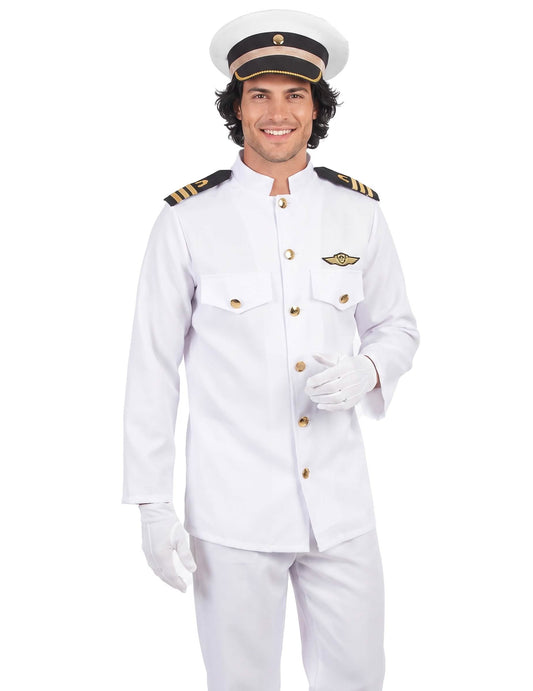 Disfraz de oficial de la marina para hombre