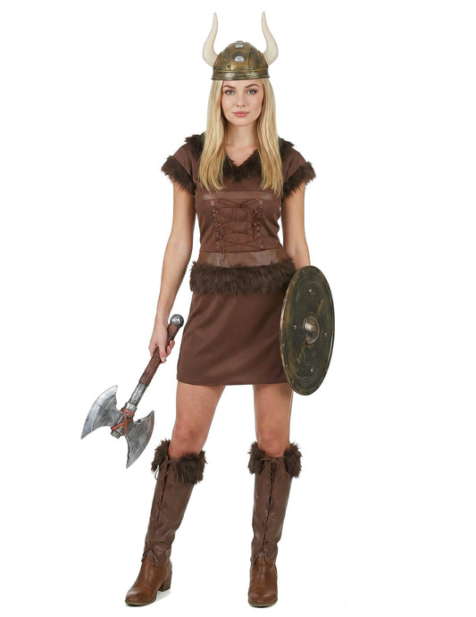 Disfraz vikinga sexy mujer