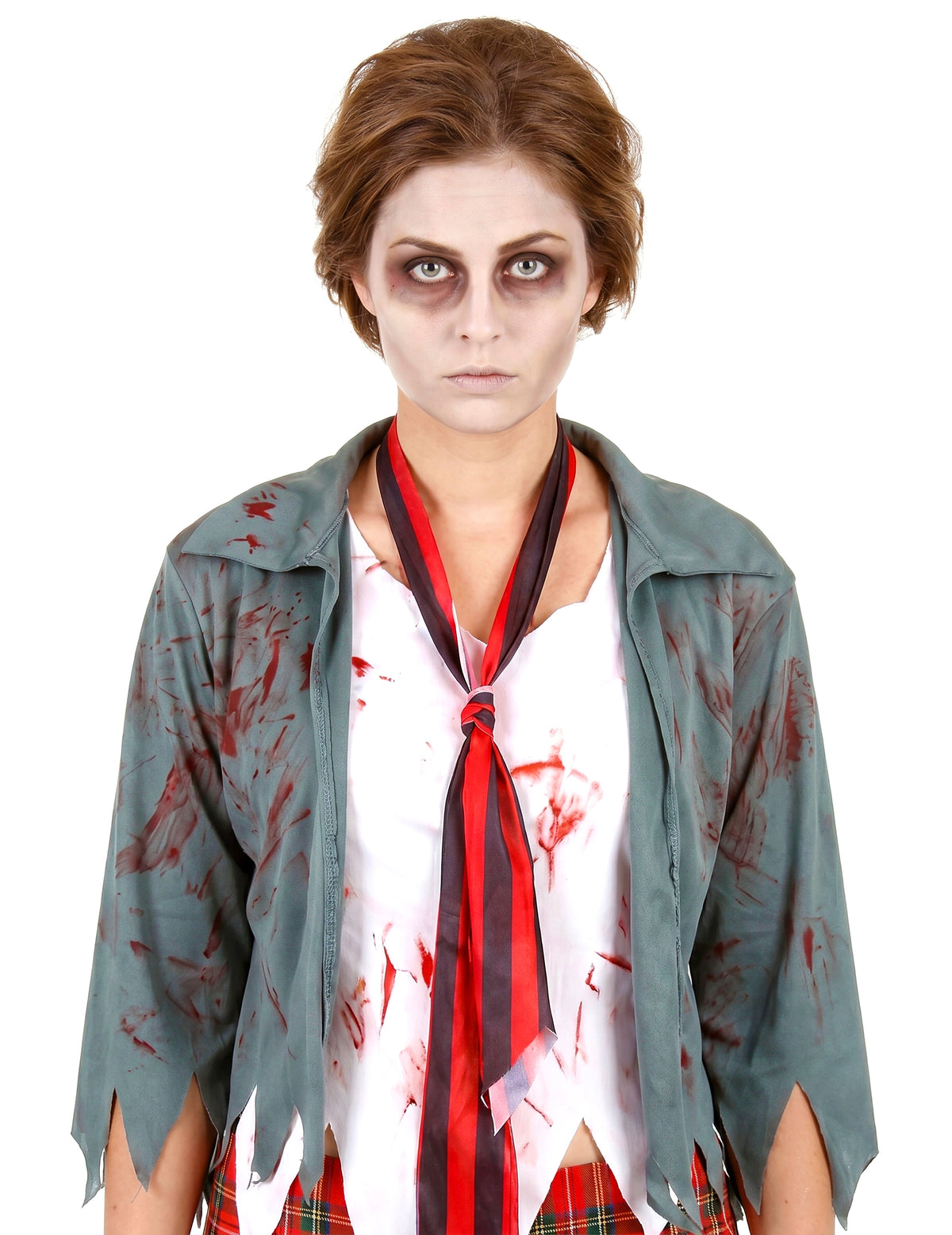 Disfraz de zombie colegiala mujer Halloween