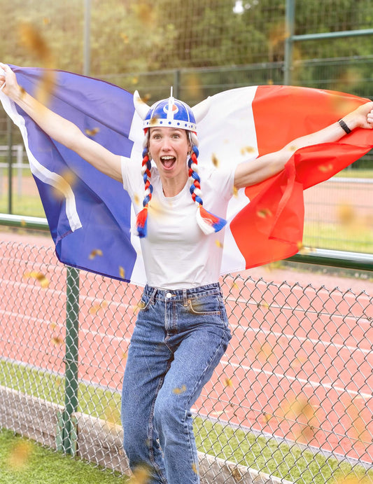 Bandera hincha de Francia 150 x 90 cm