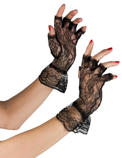 Guantes de encaje sexys