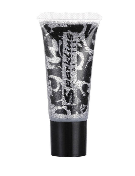 Gel brillante plateado