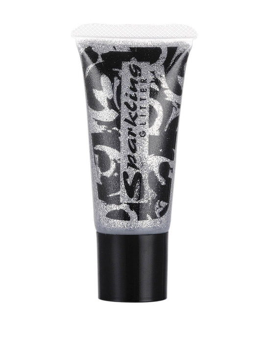 Gel brillante plateado
