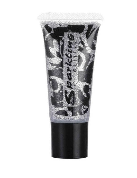 Gel brillante plateado