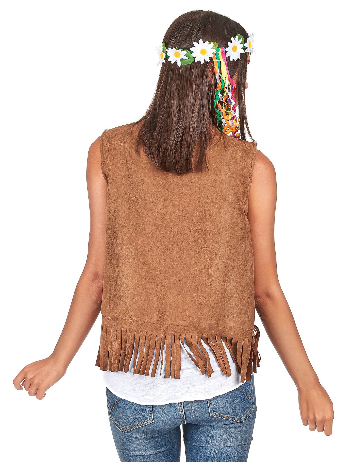 Chaleco hippie para mujer