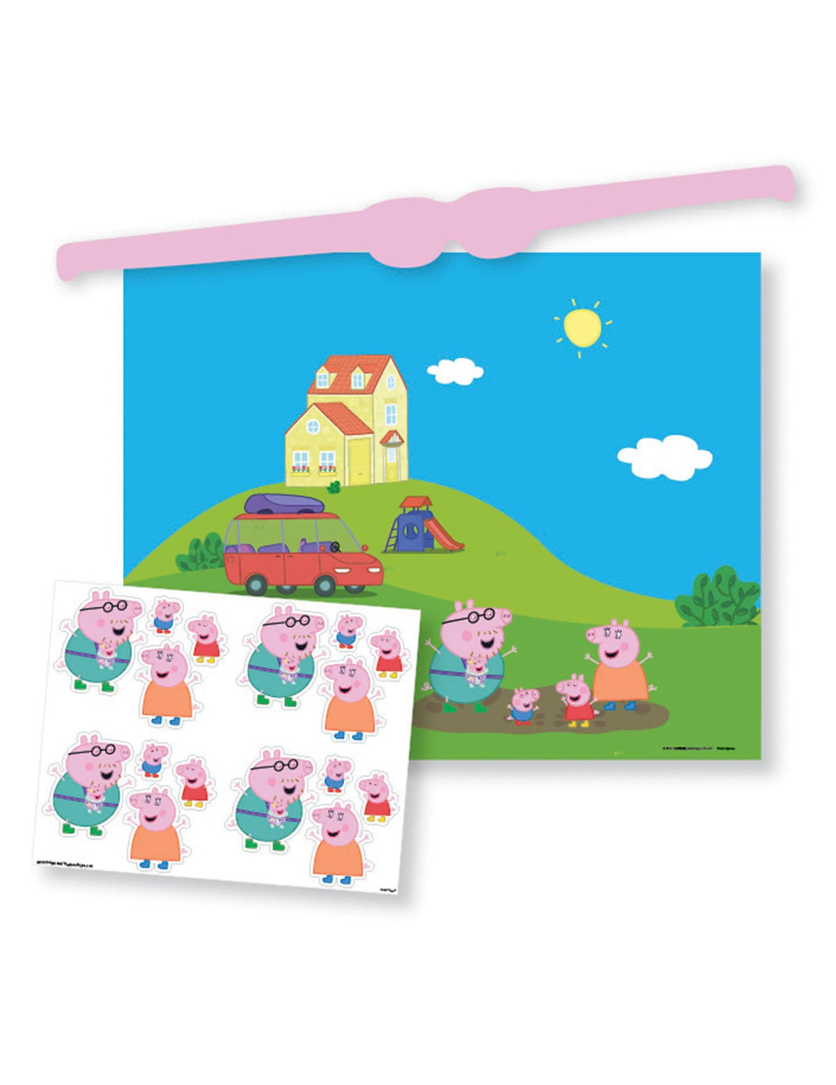 Juego de cumpleaños Peppa Pig™ para 10 jugadores