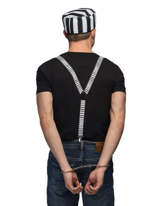 Kit de accesorios de prisionero para adulto