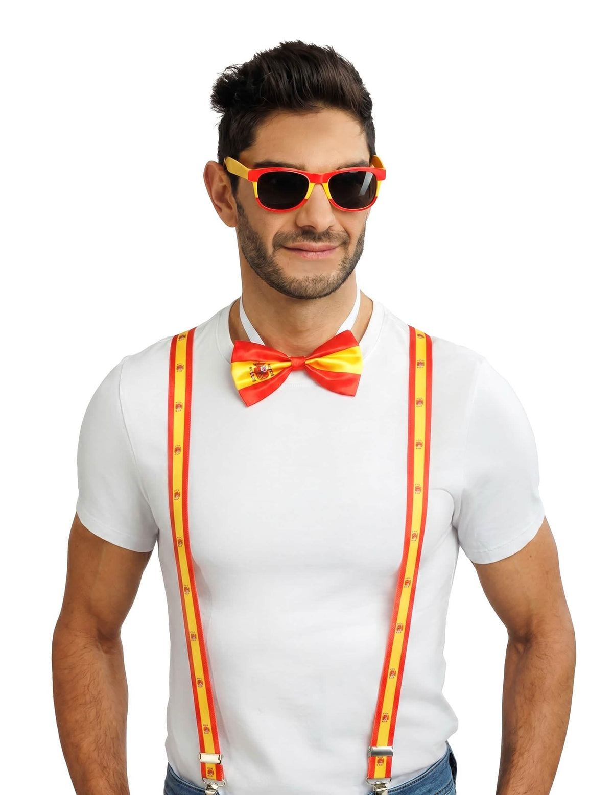 Kit accesorios hincha Dinamarca adulto