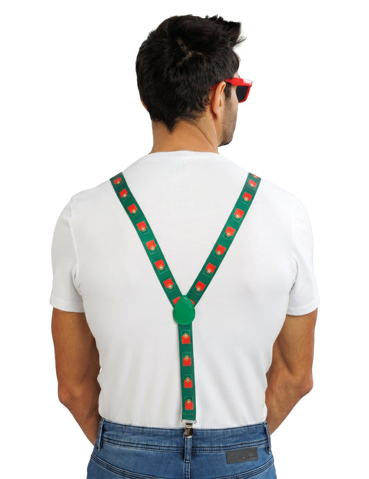 Kit de accesorios de aficionado Portugal adulto