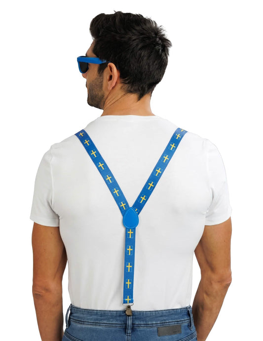 Kit accesorios hincha Suecia adulto