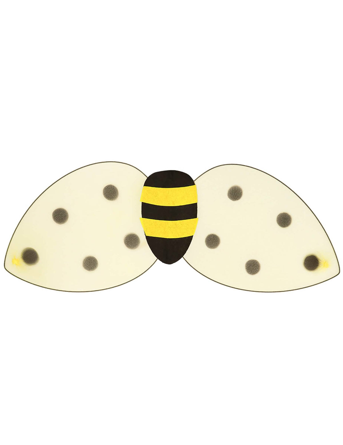 Détail des ailes du kit ailes et serre-tête abeille