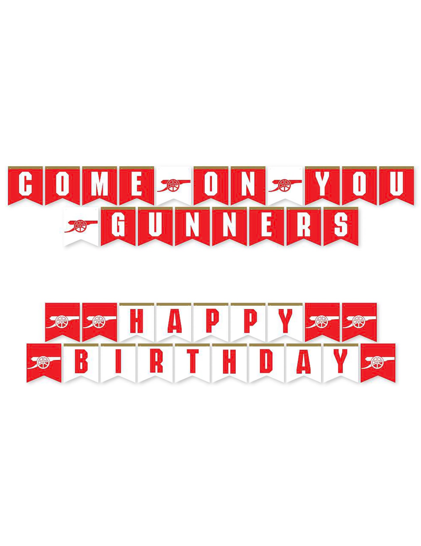 Kit de cumpleaños Arsenal Football Club 75 piezas