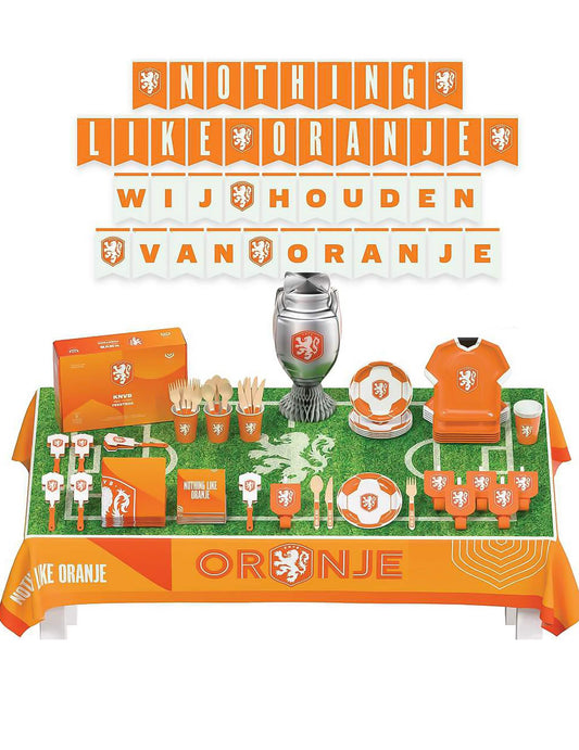 Kit de cumpleaños Federación Neerlandesa de Fútbol 75 piezas