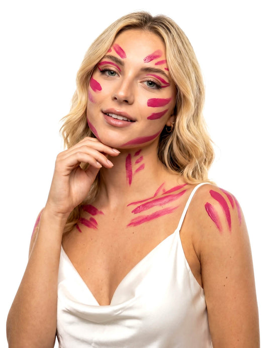 Maquillaje rosa neón 7,8 g