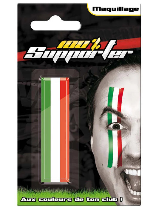 Maquillaje hincha Italia adulto
