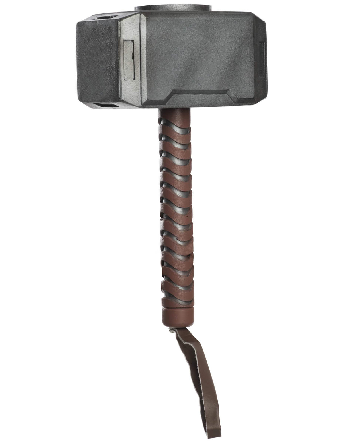 Martillo Mjolnir de Thor Los Vengadores para adulto gris y marrón