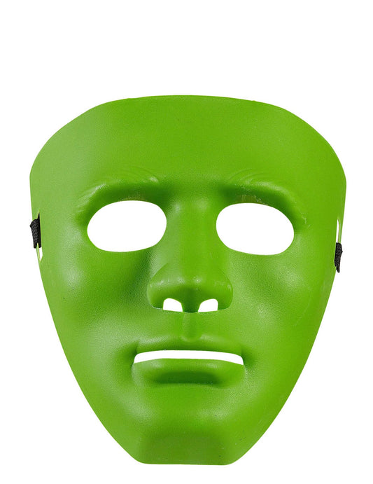 Vue de face du masque anonyme