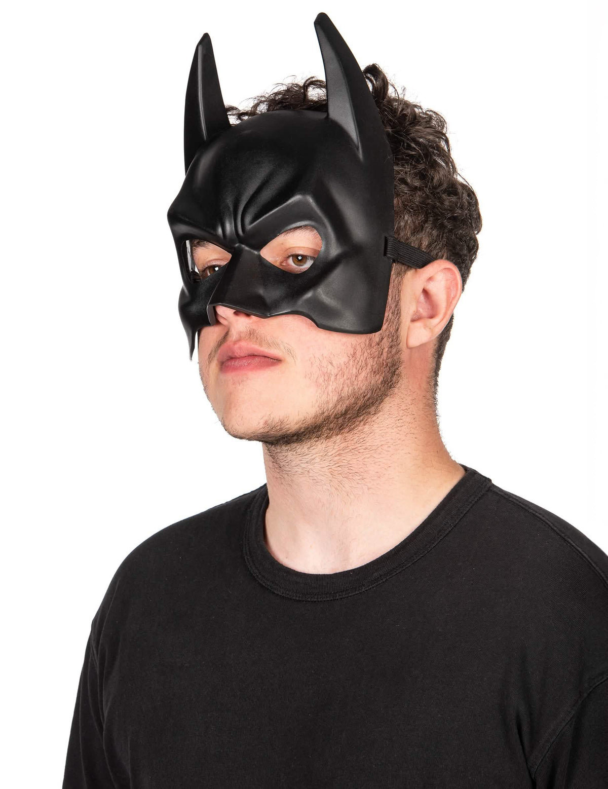 Vista de perfil de la máscara Batman The Dark Knight Rises™
