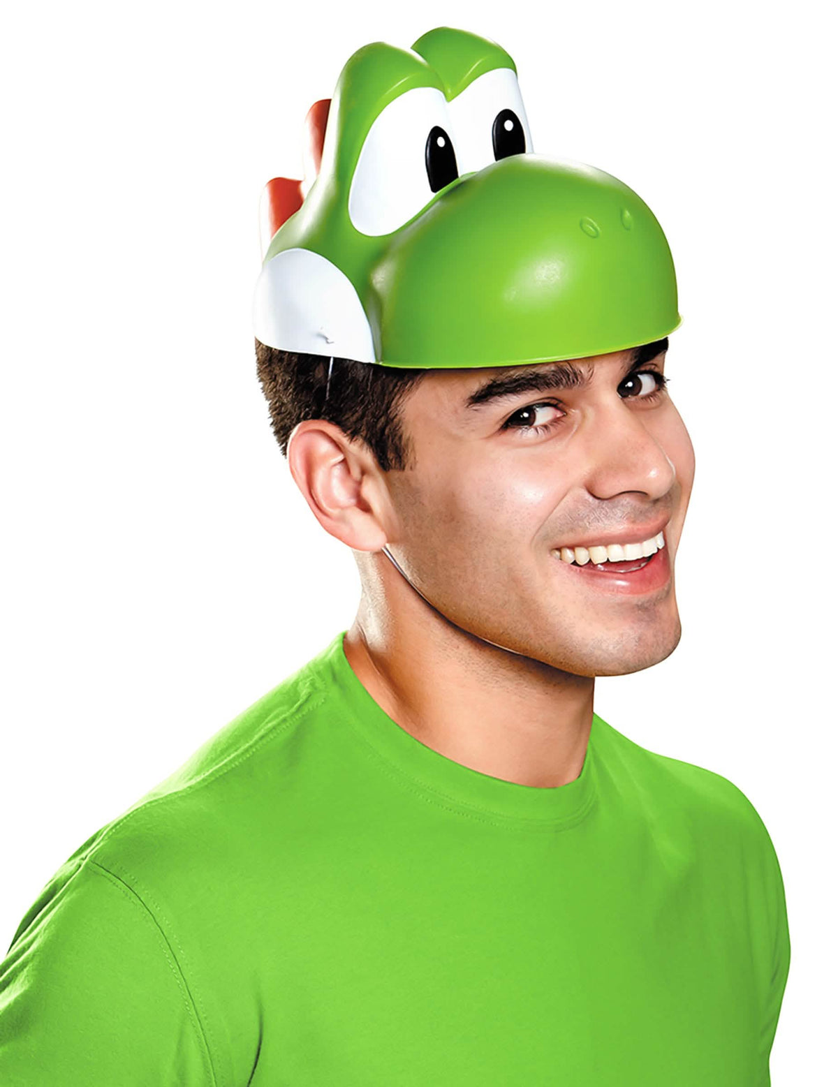 Masque Yoshi Nintendo pour adulte vert en plastique