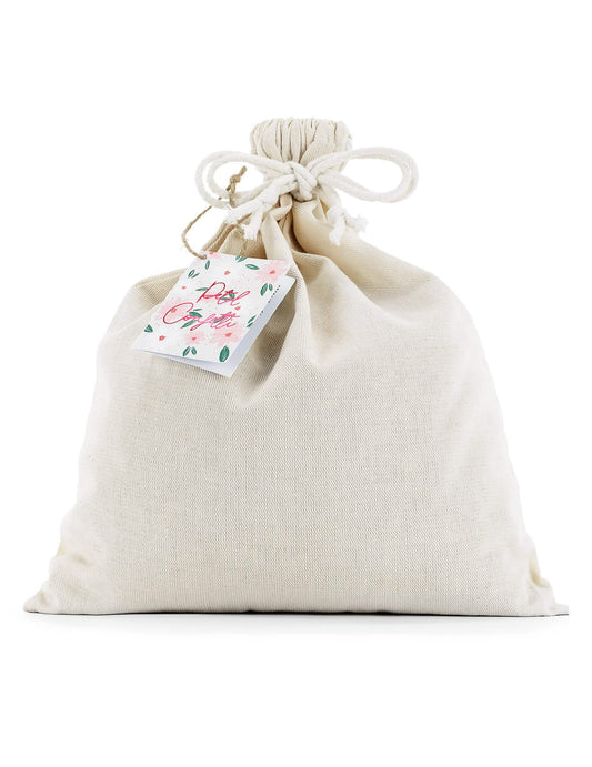 Maxi bolsa de confeti de flores naturales secas 400g rosa y naranja