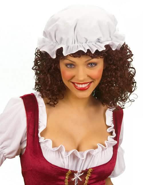Charlotte medieval para adulto blanca