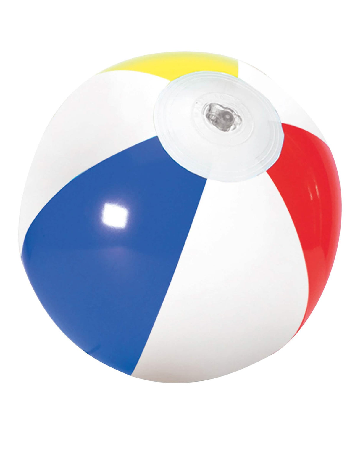 Mini globo de playa carry me multicolor azul blanco rojo y amarillo