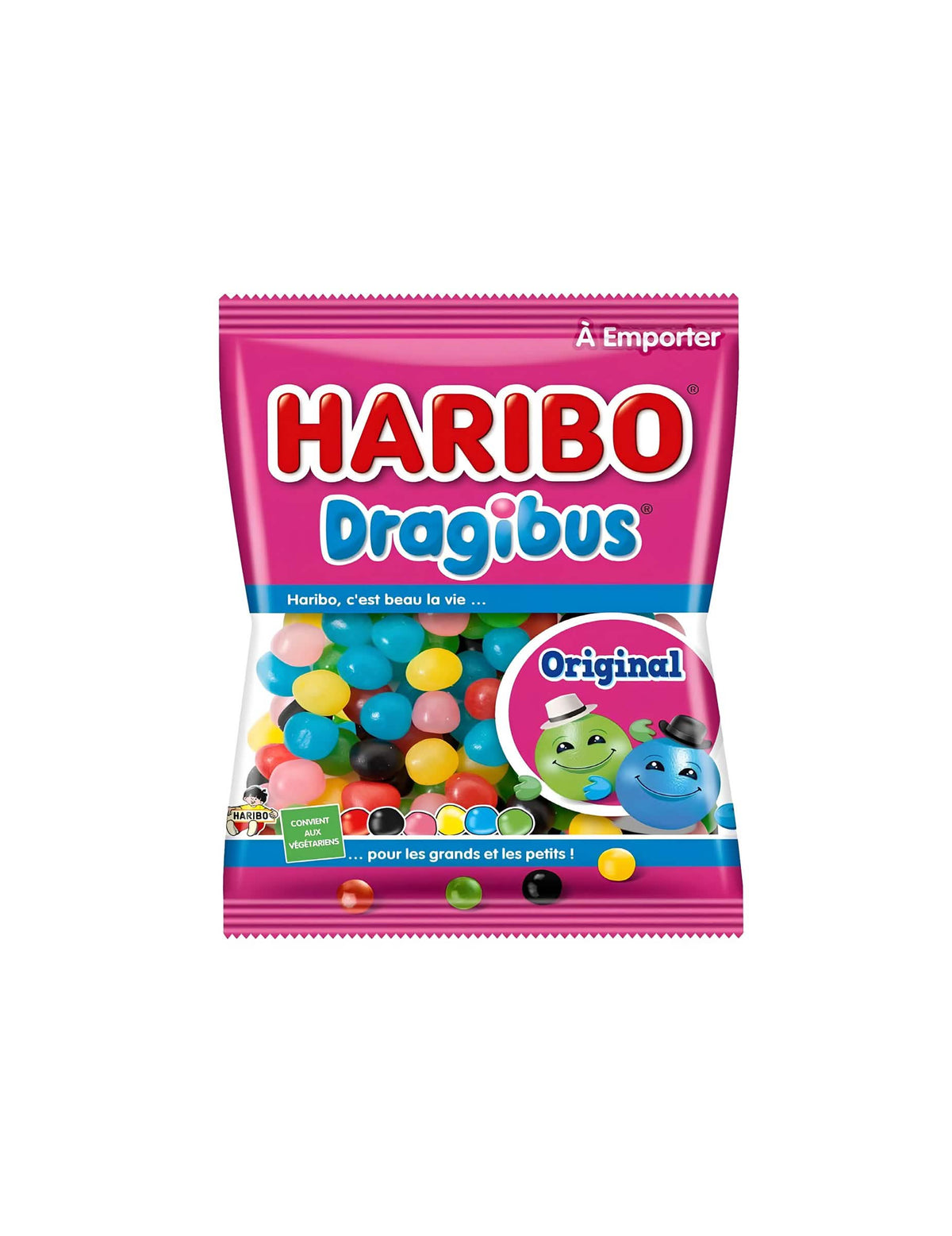Mini bolsa de caramelos Dragibus Haribo para niño multicolor