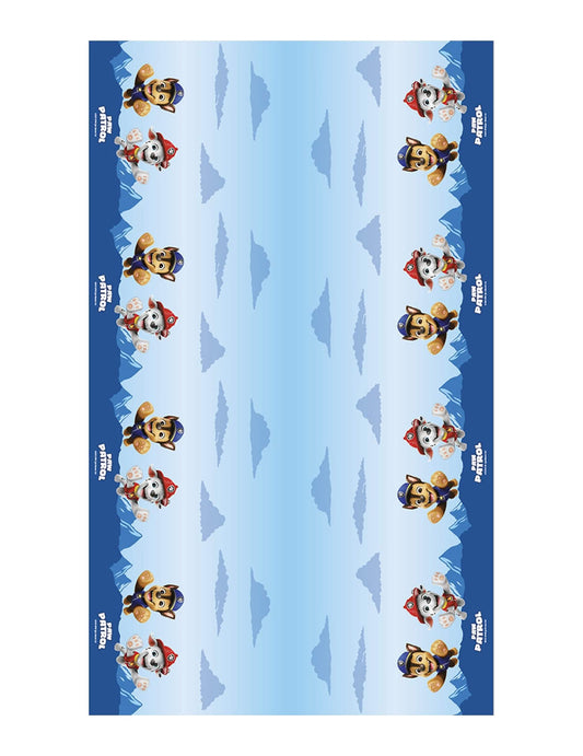 Mantel de papel azul de la Patrulla Canina™ 1,36 x 2,28 m