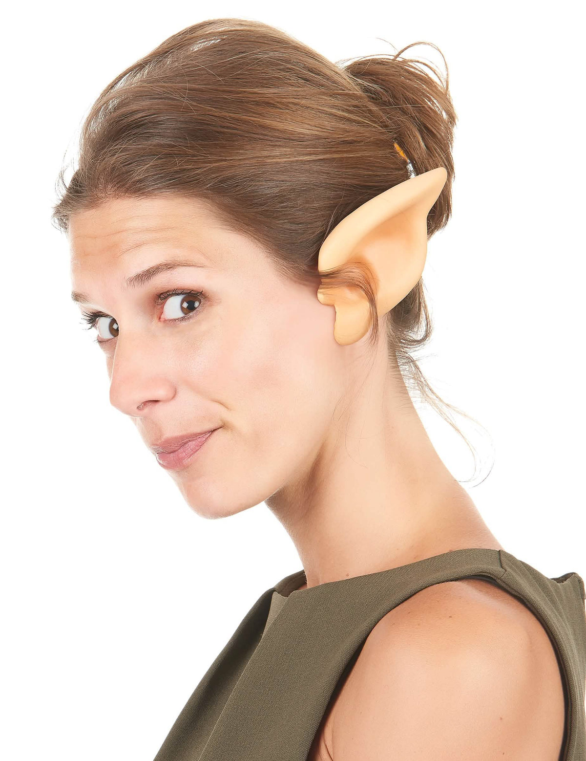 orejas de elfo para adulto beige