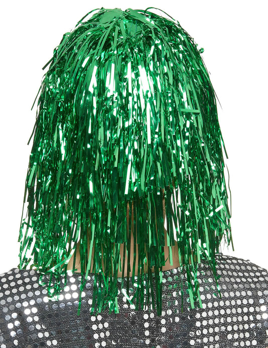 Peluca verde para mujer ideal para Saint Patrick