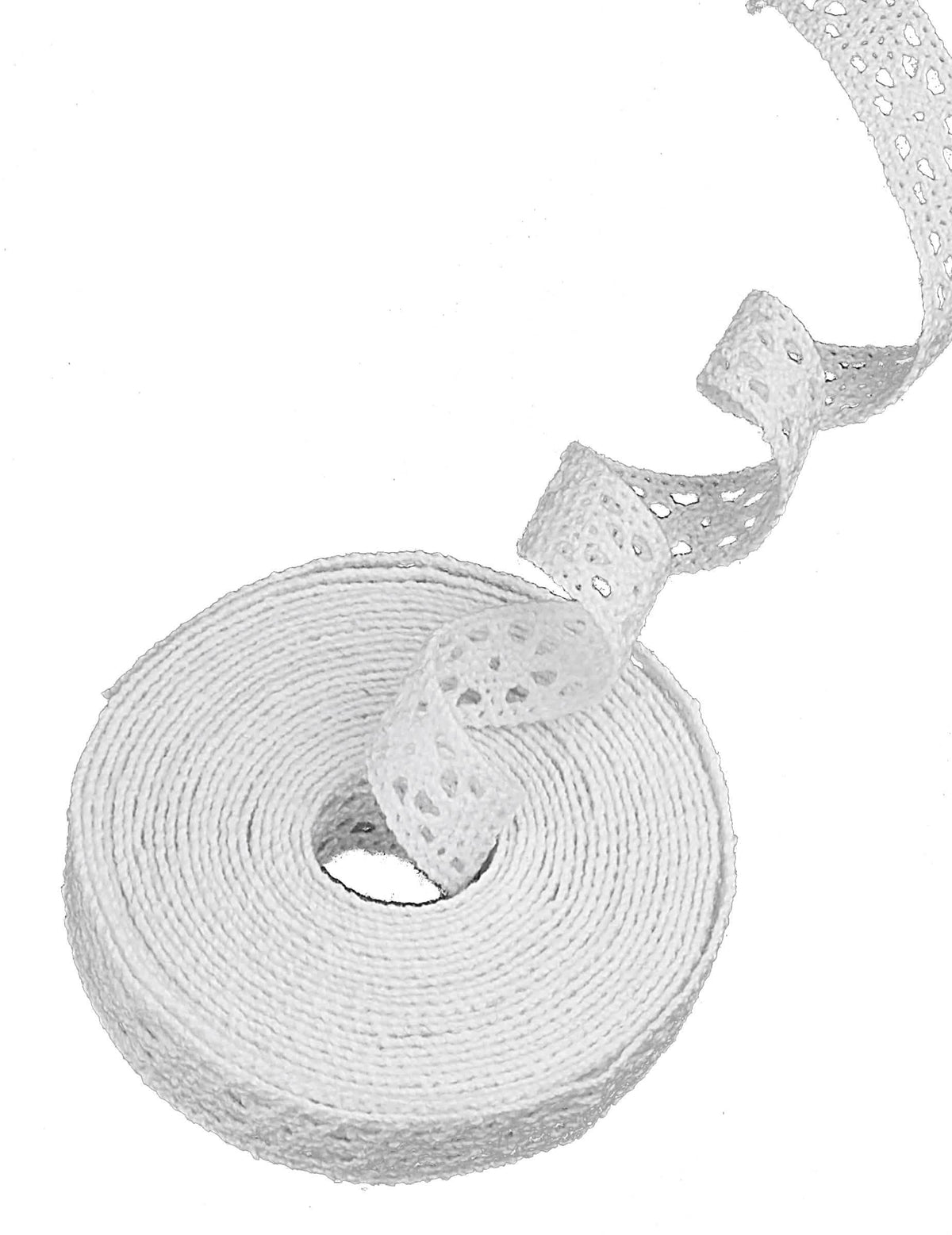 Ruban dentelle vintage pour mariage blanc
