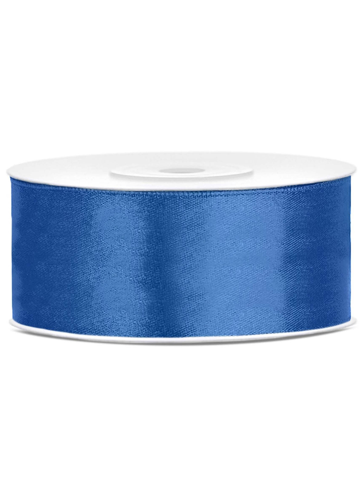 Cinta de satén para decoración azul rey