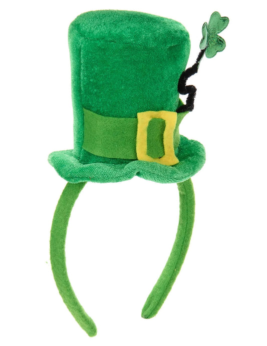 Mini sombrero con trébol San Patricio