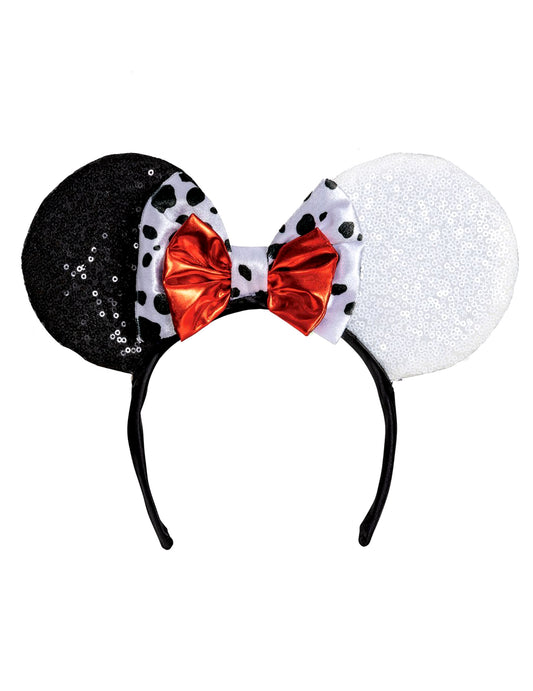 Diadema Minnie™ Cruella para niña