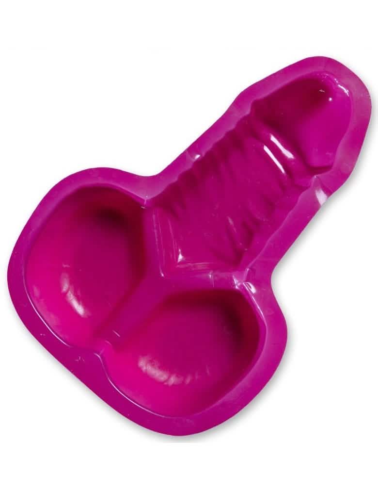 Plato aperitivo zizi travieso para adulto rosa fucsia