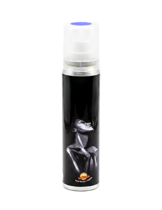 Spray corporal purpurina azul 75 ml