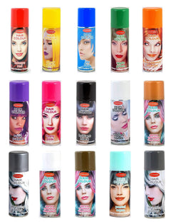 Lacas de colores para disfraces