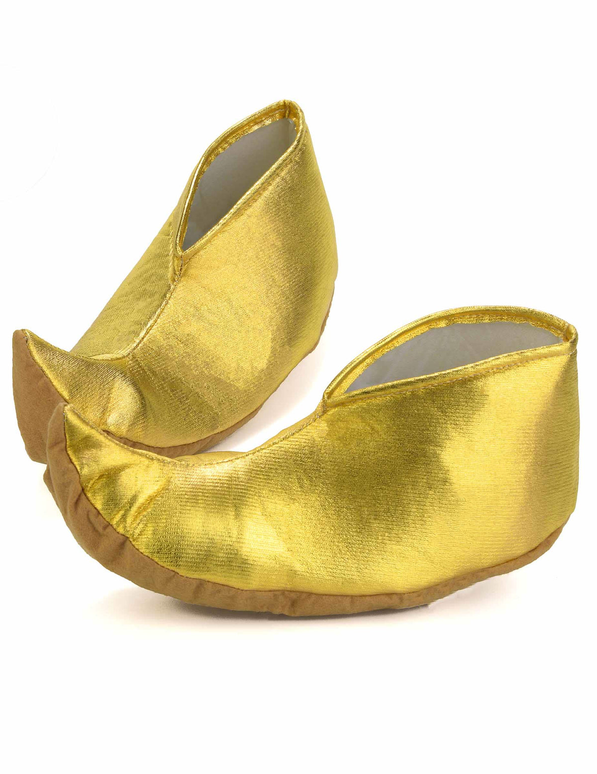 Zapatos de sultán dorados para adulto