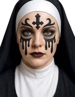 Maquillaje Halloween Brillantes y lentejuelas