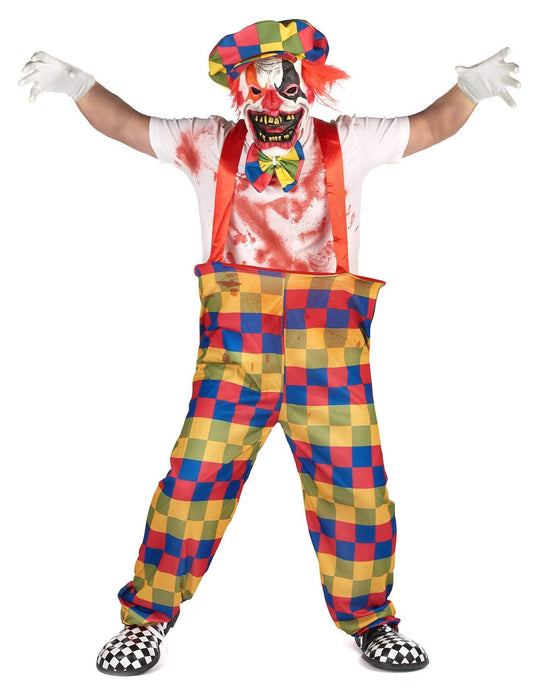 Kit disfraz payaso terrorífico Halloween