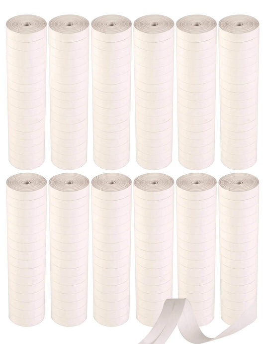 Pack - 352767 - 12 rollos de serpentinas blancas