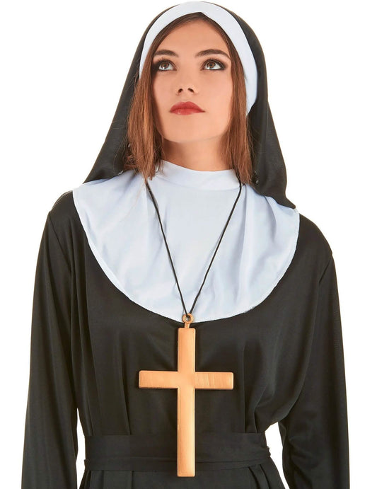 Kit de accesorios de monja mujer adulta