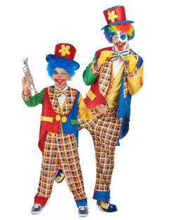 Disfraces de circo para parejas de niños y adultos