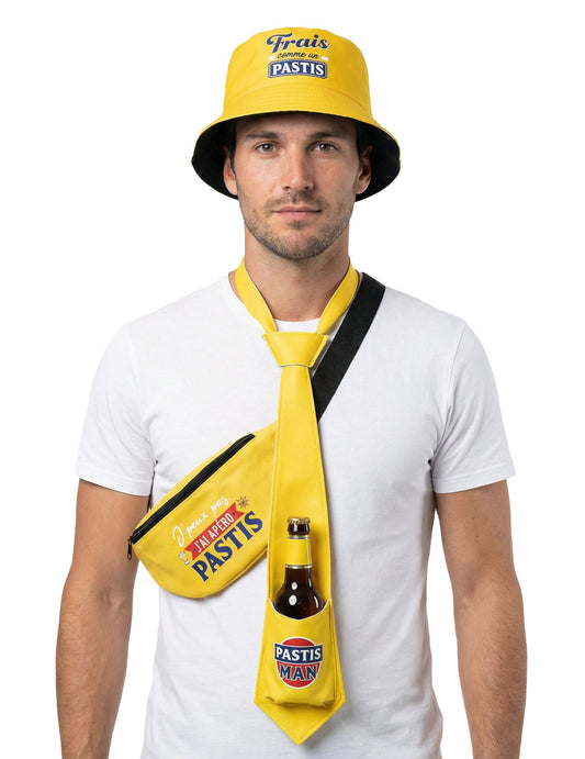 Kit de accesorios para aperitivo Pastis para adulto