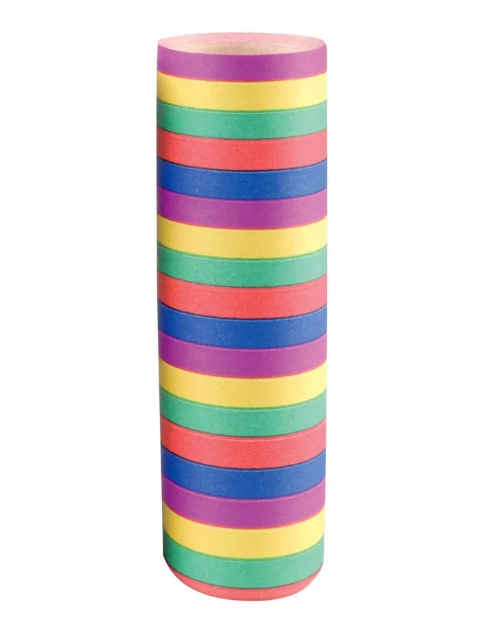 30 rollos de serpentinas de 4 m