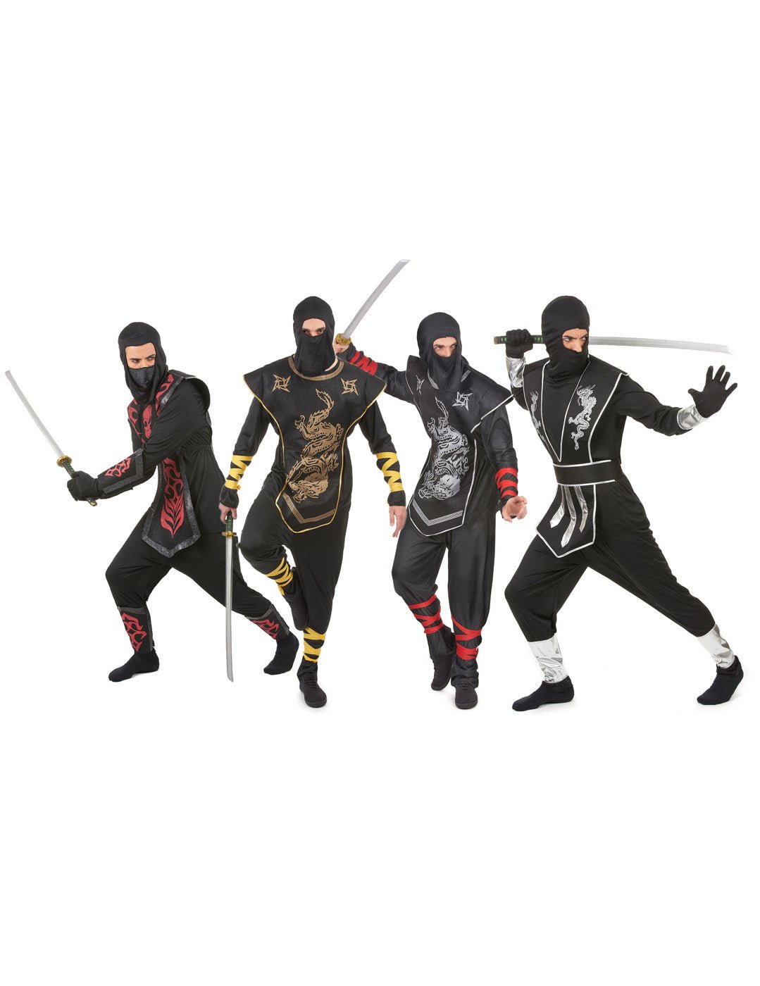 Disfraz de grupo ninja