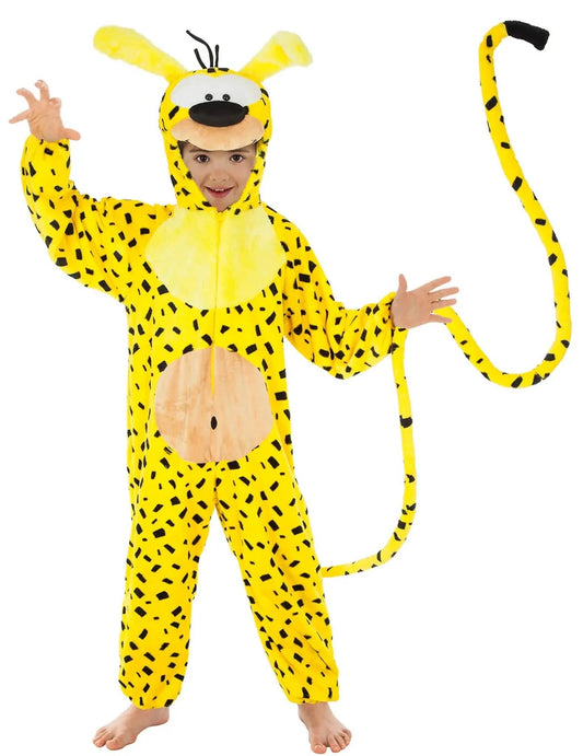 Disfraz de pareja Marsupilami™ y Aventurero infantil
